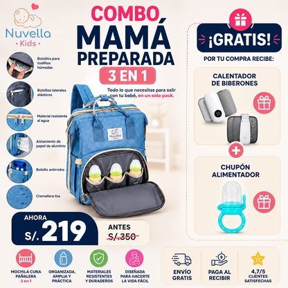 👶 COMBO MAMÁ PREPARADA 3 EN 1